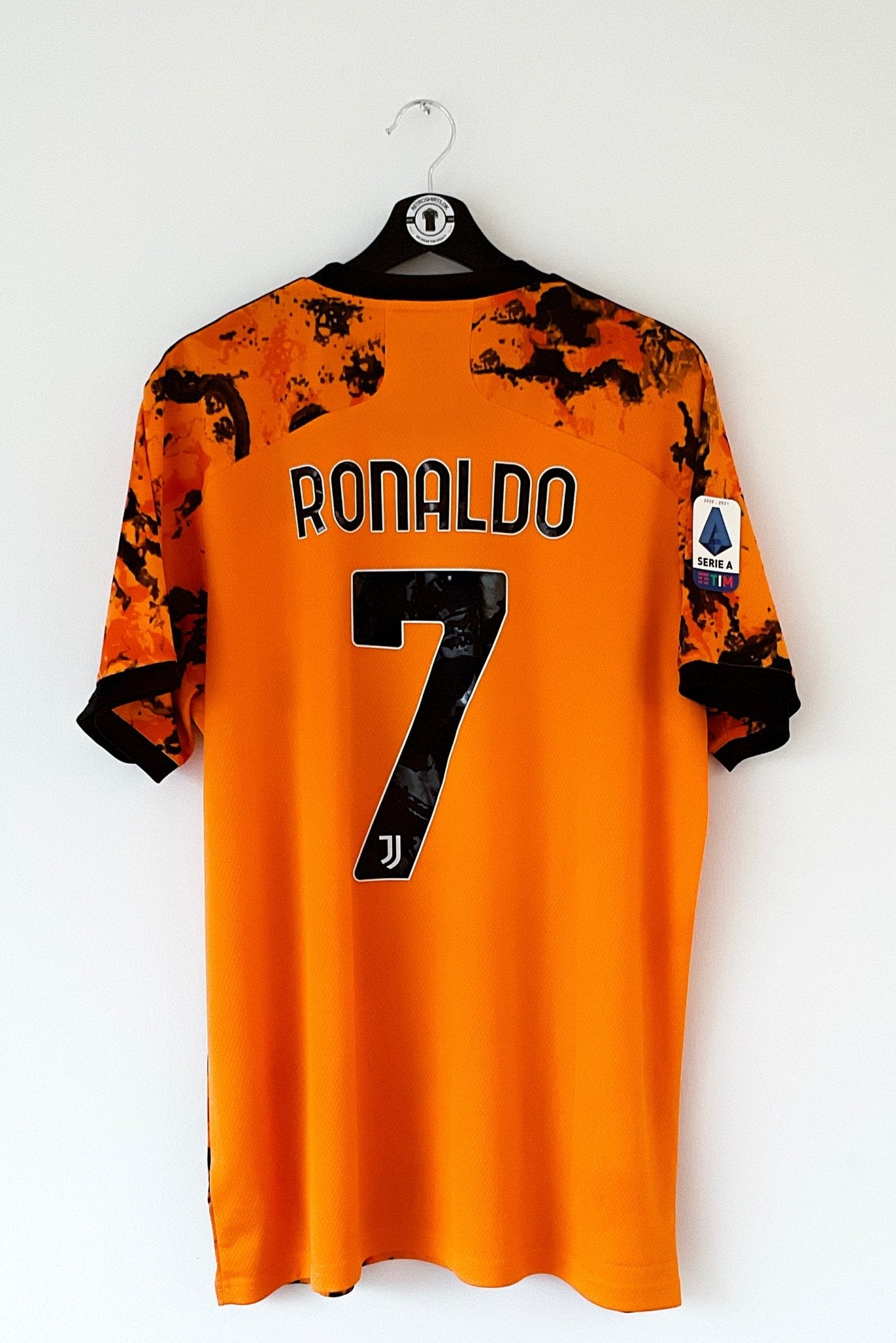 Juventus 2020/2021 Udebane #Ronaldo 7 Large 10/10 - Retroshirts.dk