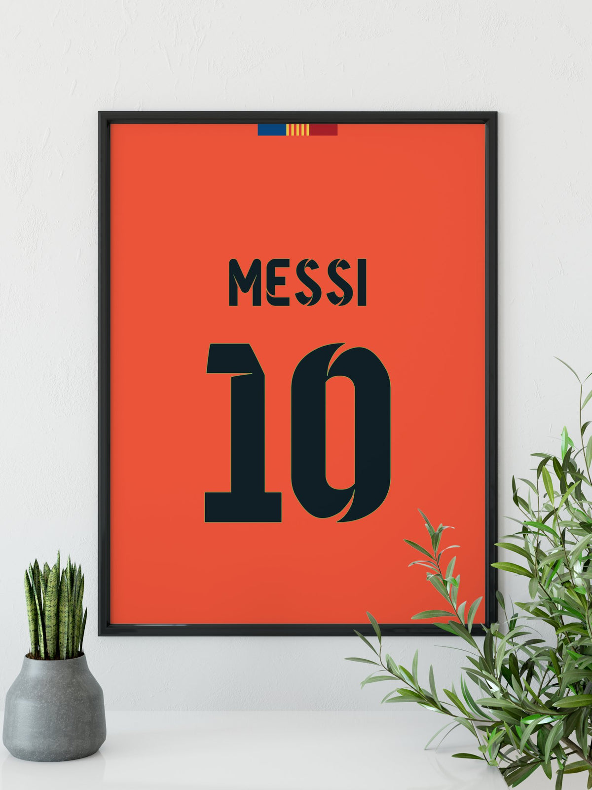 Lionel Messi - FC Barcelona plakat - Retroshirts.dk