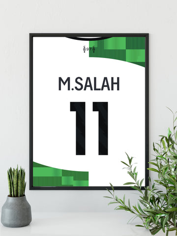 M. Salah - Liverpool plakat - Retroshirts.dk