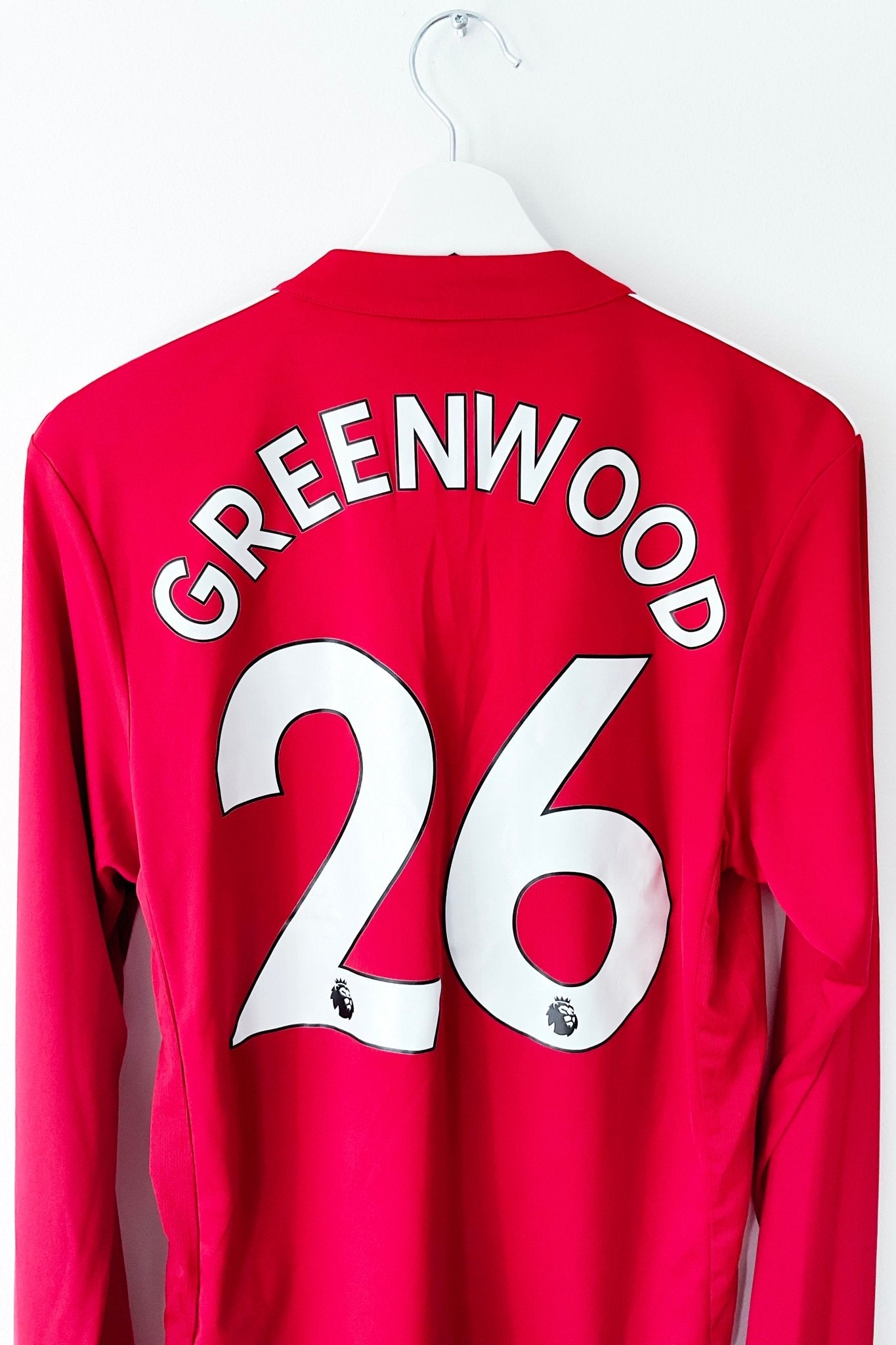 Manchester United 2017/2018 Hjemmebane - #Greenwood 26 - Small 9/10 - Retroshirts.dk