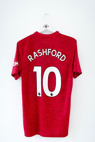 Manchester United 2020/2021 Hjemmebane #Rashford 10 Medium 9/10 - Retroshirts.dk