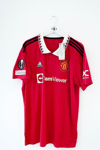 Manchester United 2022/2023 Hjemmebane #Casemiro 18 #tags XL 10/10 - Retroshirts.dk