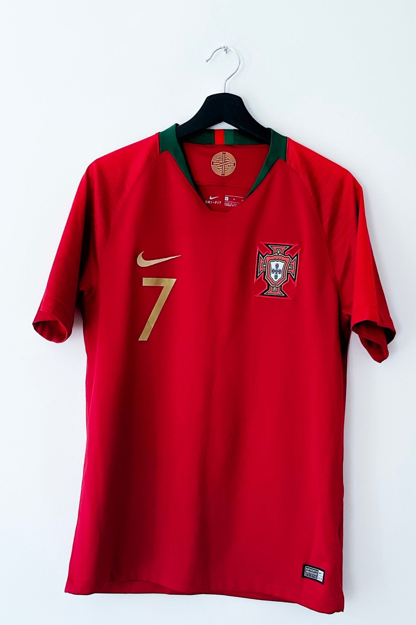 Cristiano Ronaldo Portugal National Team #7 T-Shirt Sz XL *Used