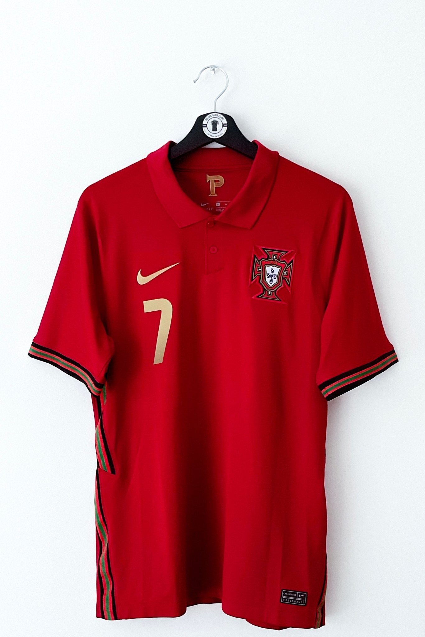 Portugal 2020 Hjemmebane #Ronaldo 7 Medium 9/10 - Retroshirts.dk