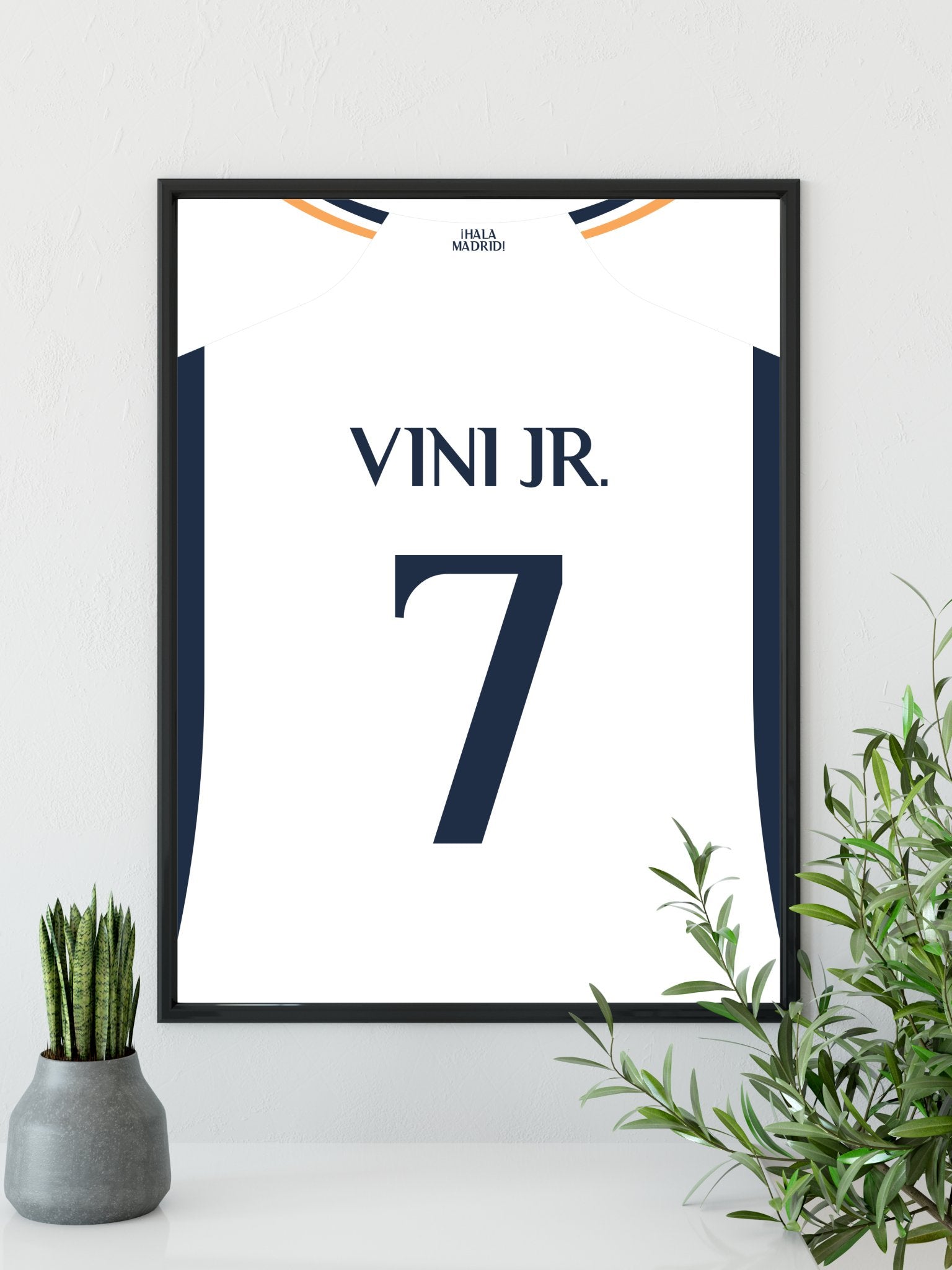 Vini Jr. - Real Madrid plakat - Retroshirts.dk